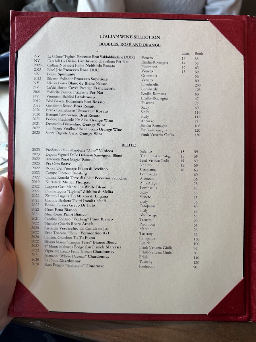 The Obstinate Daughter Menu - Image 5